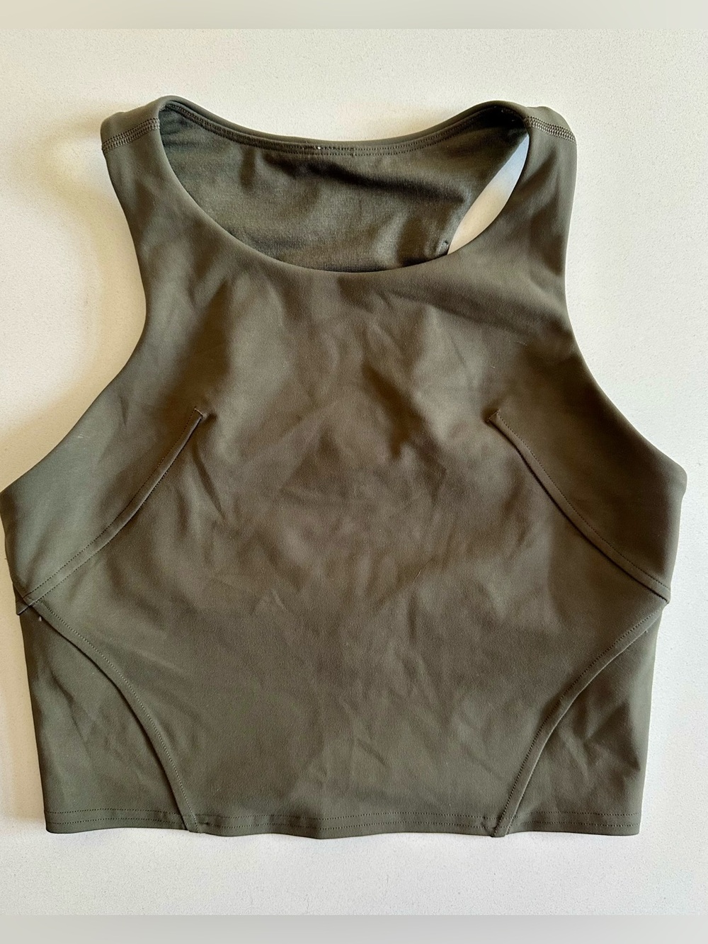 Lululemon Invigorate Training Tank Top - Size 6 - Carob Brown - Excellent!